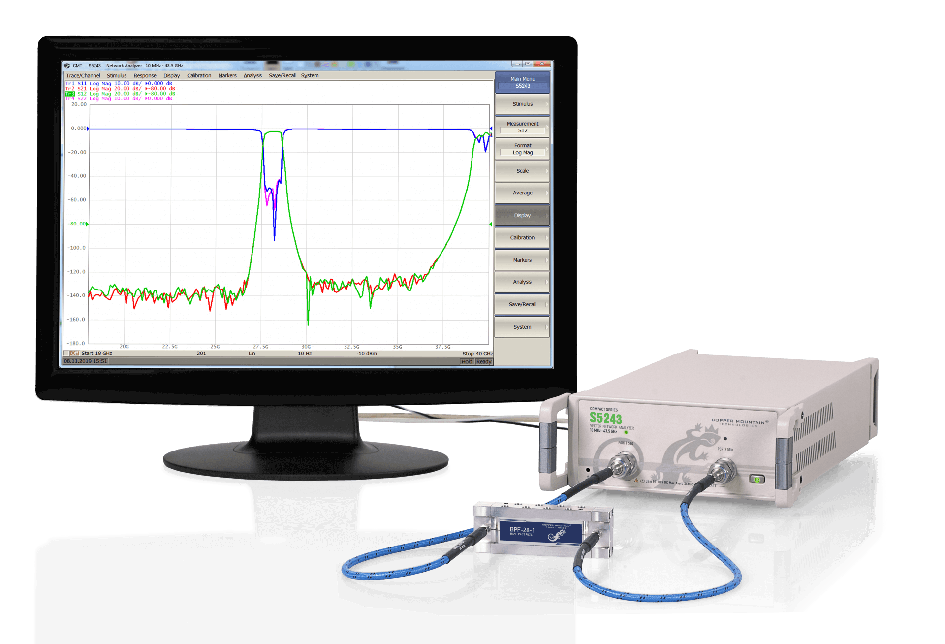 S5243 2-port 43.5 GHz Analyzer