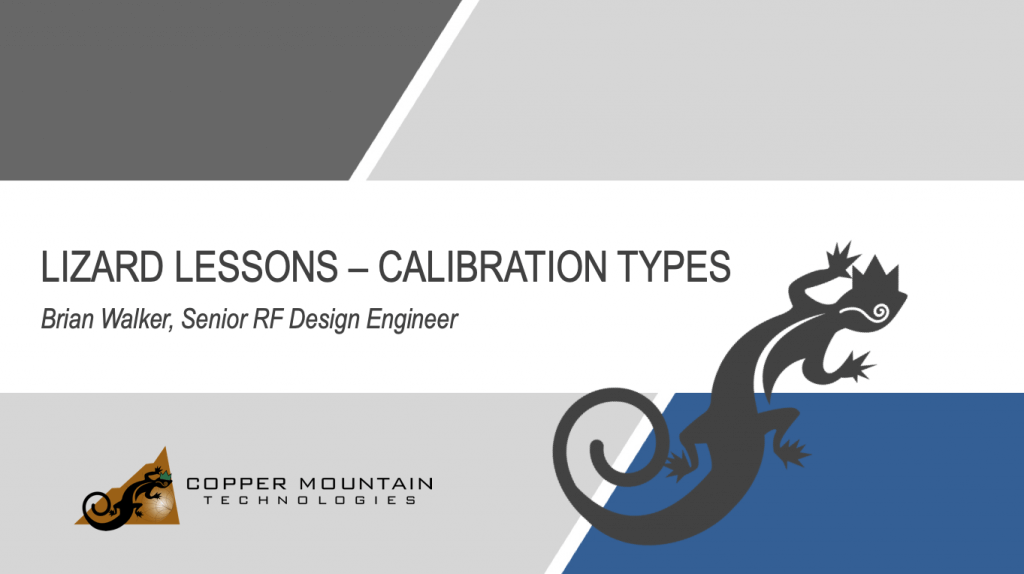 calibration types webinar for vnas vector network analyzers compact vnas