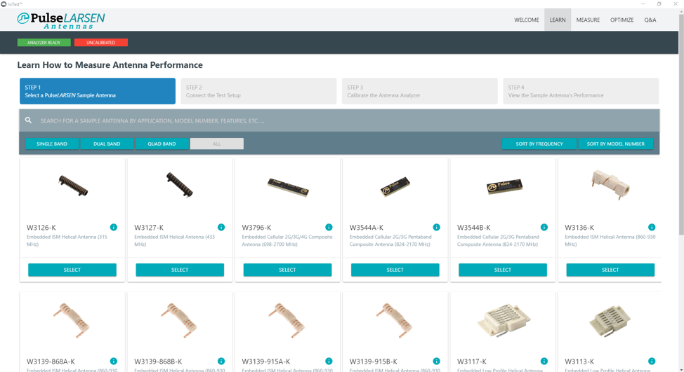 PulseLarsen Antennas Product Page