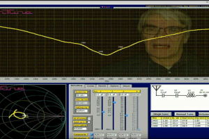 AnTune Antenna impedance matching and antenna efficiency measurement demonstration Screenshot