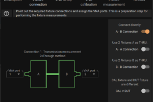 Fixture Connection for 2xThrough Fixture Removal