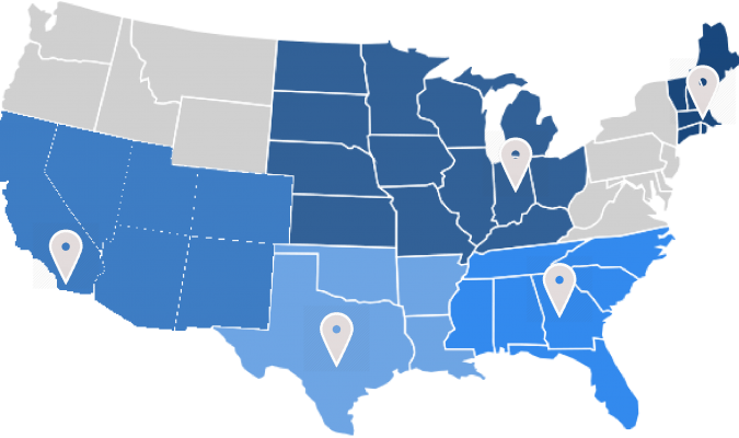 CMT US Sales Territories